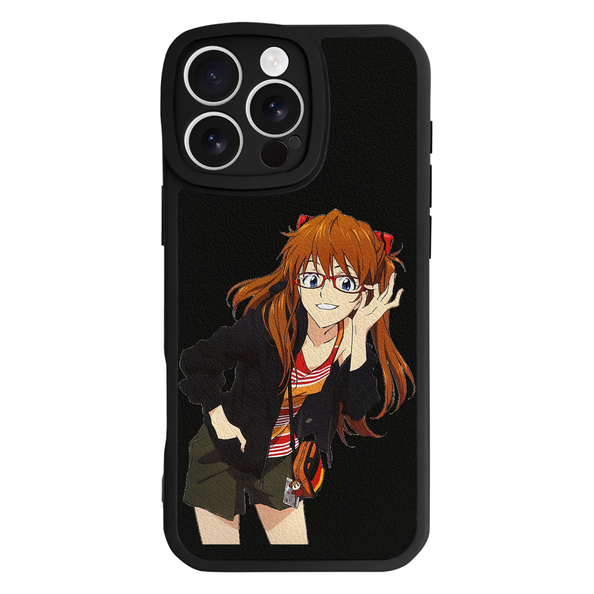 （画像用） EVA 新世紀エヴァンゲリオン 【iPhone 16シリーズ対応】シリコンスマホケース（レザー調） 材質：シリコン